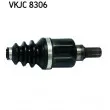 Arbre de transmission SKF VKJC 8306 - Visuel 3