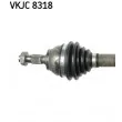 Arbre de transmission SKF VKJC 8318 - Visuel 2