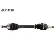Arbre de transmission SKF VKJC 8320 - Visuel 1