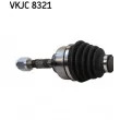 Arbre de transmission SKF VKJC 8321 - Visuel 2