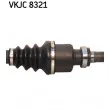 Arbre de transmission SKF VKJC 8321 - Visuel 3