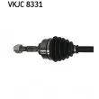 Arbre de transmission SKF VKJC 8331 - Visuel 2