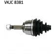 Arbre de transmission SKF VKJC 8381 - Visuel 2