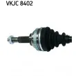 Arbre de transmission SKF VKJC 8402 - Visuel 2