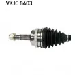 Arbre de transmission SKF VKJC 8403 - Visuel 2