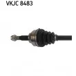 Arbre de transmission SKF VKJC 8483 - Visuel 2