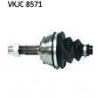 Arbre de transmission SKF VKJC 8571 - Visuel 2