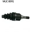 Arbre de transmission SKF VKJC 8591 - Visuel 3