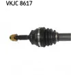 Arbre de transmission SKF VKJC 8617 - Visuel 2