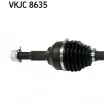 Arbre de transmission SKF VKJC 8635 - Visuel 2
