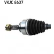 Arbre de transmission SKF VKJC 8637 - Visuel 2