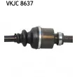 Arbre de transmission SKF VKJC 8637 - Visuel 3