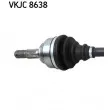 Arbre de transmission SKF VKJC 8638 - Visuel 2