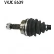 Arbre de transmission SKF VKJC 8639 - Visuel 2