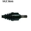 Arbre de transmission SKF VKJC 8646 - Visuel 3