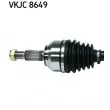 Arbre de transmission SKF VKJC 8649 - Visuel 2