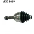 Arbre de transmission SKF VKJC 8669 - Visuel 2
