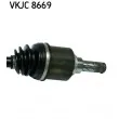 Arbre de transmission SKF VKJC 8669 - Visuel 3