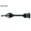 Arbre de transmission SKF VKJC 8671 - Visuel 1