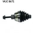 Arbre de transmission SKF VKJC 8671 - Visuel 2