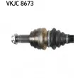 Arbre de transmission SKF VKJC 8673 - Visuel 2