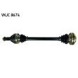 Arbre de transmission SKF VKJC 8674 - Visuel 1