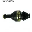 Arbre de transmission SKF VKJC 8674 - Visuel 2