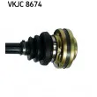 Arbre de transmission SKF VKJC 8674 - Visuel 3