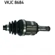 Arbre de transmission SKF VKJC 8684 - Visuel 3