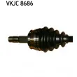 Arbre de transmission SKF VKJC 8686 - Visuel 2