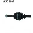 Arbre de transmission SKF VKJC 8867 - Visuel 2