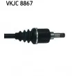 Arbre de transmission SKF VKJC 8867 - Visuel 3