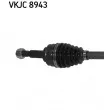 Arbre de transmission SKF VKJC 8943 - Visuel 2