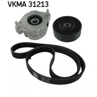 Jeu de courroies trapézoïdales à nervures SKF VKMA 31213