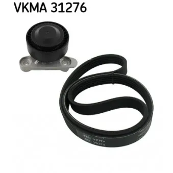 Jeu de courroies trapézoïdales à nervures SKF VKMA 31276