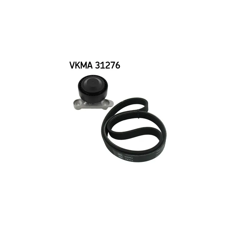 Jeu de courroies trapézoïdales à nervures SKF VKMA 31276