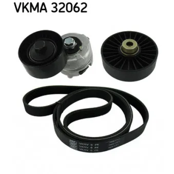 Jeu de courroies trapézoïdales à nervures SKF VKMA 32062