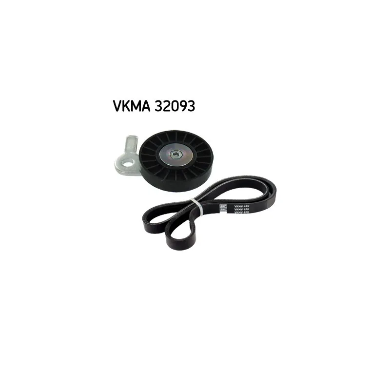 Jeu de courroies trapézoïdales à nervures SKF VKMA 32093