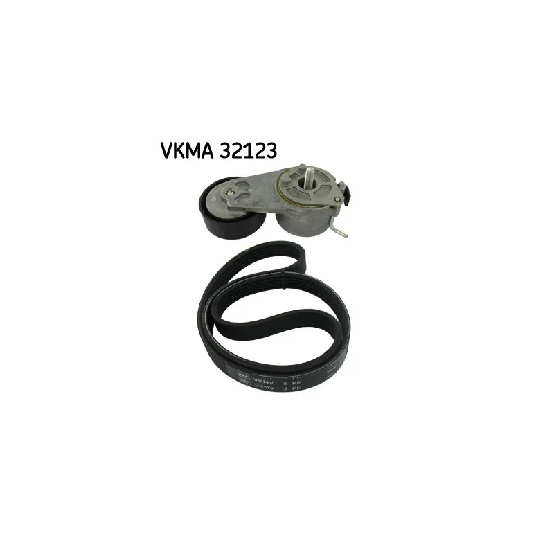 Jeu de courroies trapézoïdales à nervures SKF VKMA 32123