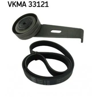 Jeu de courroies trapézoïdales à nervures SKF VKMA 33121