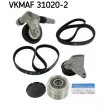 Jeu de courroies trapézoïdales à nervures SKF VKMAF 31020-2 - Visuel 1