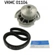 Pompe à eau + kit de courroie de distribution SKF VKMC 01104 - Visuel 1
