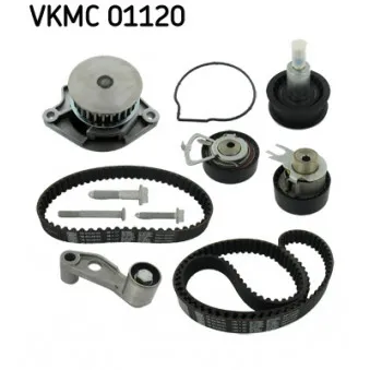 Pompe à eau + kit de courroie de distribution SKF VKMC 01120