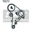 Pompe à eau + kit de courroie de distribution SKF VKMC 01130 - Visuel 2
