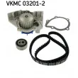 Pompe à eau + kit de courroie de distribution SKF VKMC 03201-2 - Visuel 1