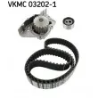 Pompe à eau + kit de courroie de distribution SKF VKMC 03202-1 - Visuel 1