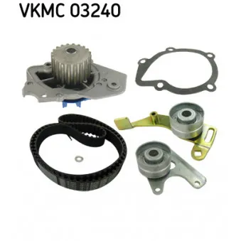 Pompe à eau + kit de courroie de distribution SKF VKMC 03240
