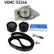 Pompe à eau + kit de courroie de distribution SKF VKMC 03246 - Visuel 1
