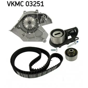 Pompe à eau + kit de courroie de distribution SKF VKMC 03251