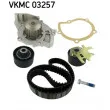Pompe à eau + kit de courroie de distribution SKF VKMC 03257 - Visuel 1
